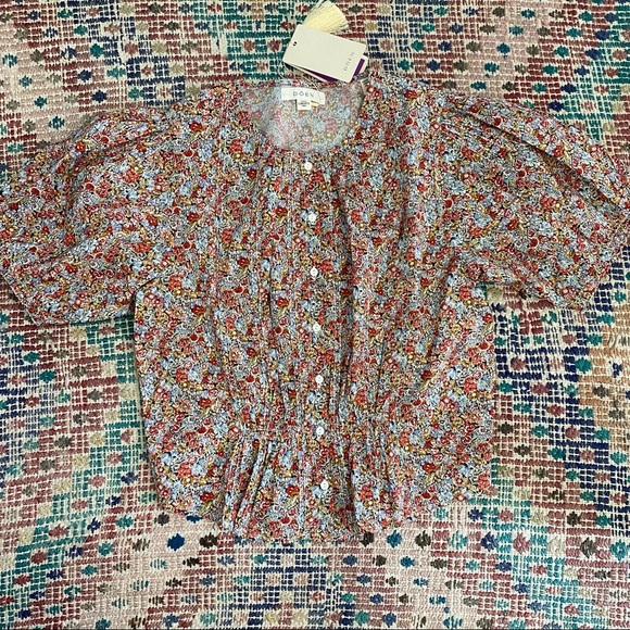 Doen Tops - NWT Doen Netta top in Chive small